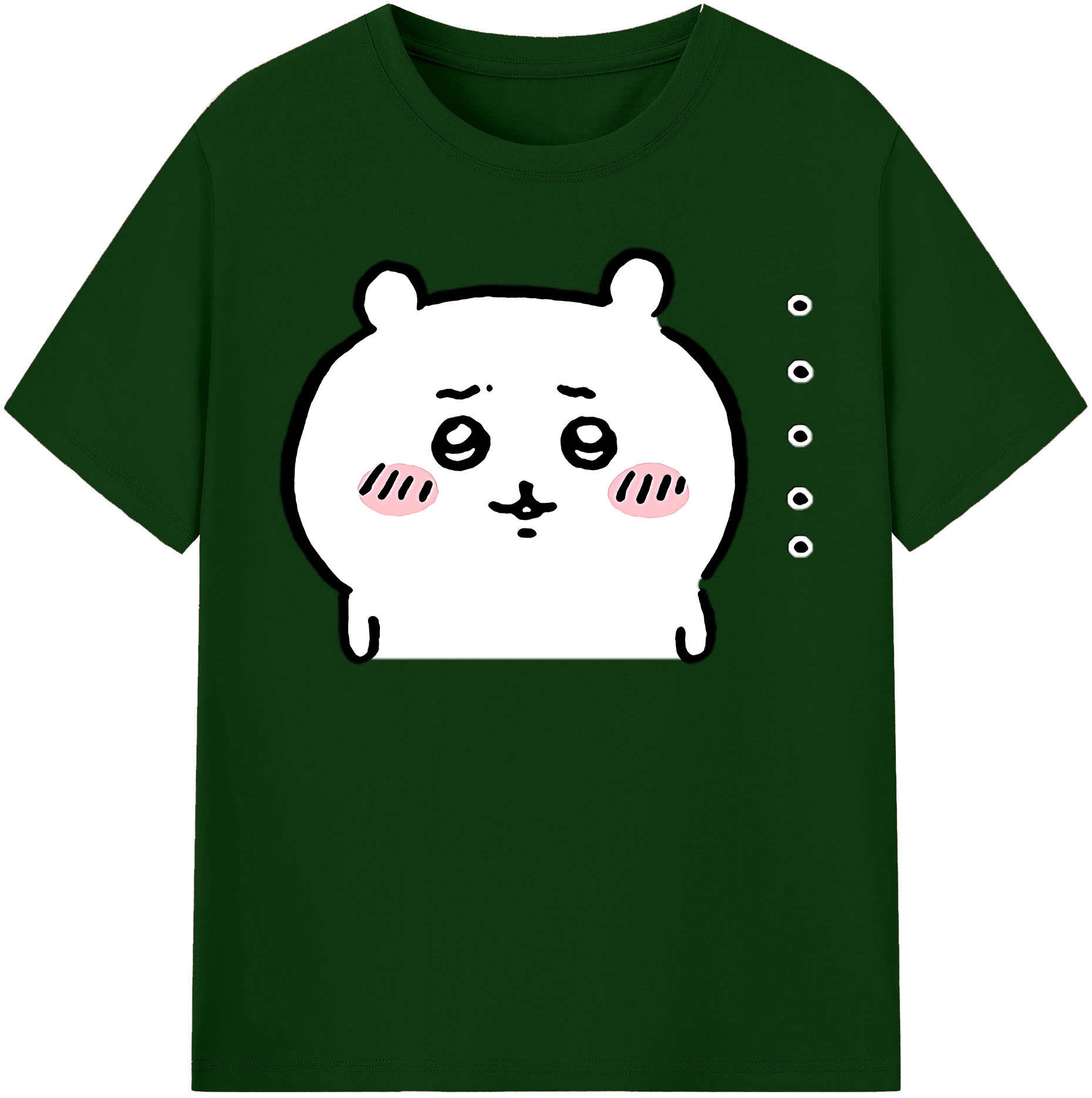 （画像用） ちいかわ ちいかわ Chii-kawa chiikawa 綿100％半袖Tシャツ（フロントプリント）